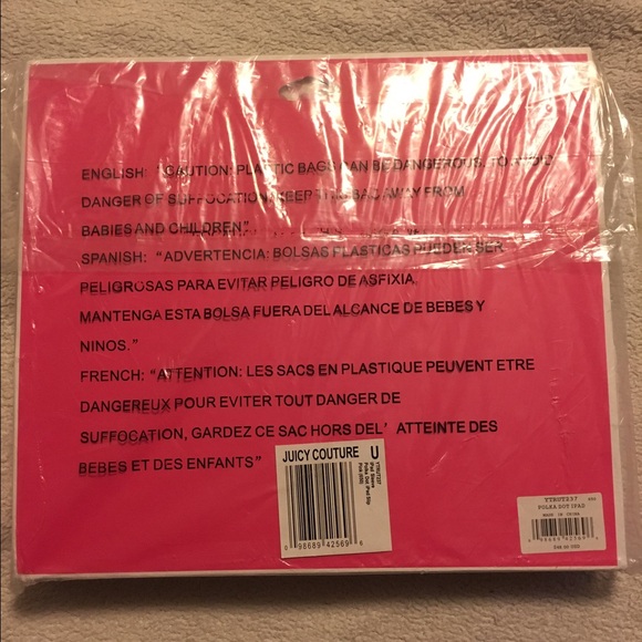 NWT Juicy Couture IPad Case Sleeve - Picture 3 of 5